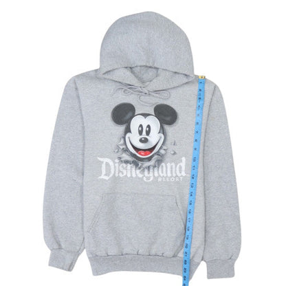 Disneyland Resort by Hanes Grey Mickey Mouse Hoodie Women's Small
