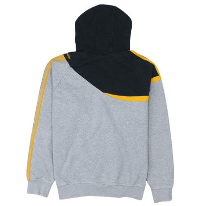 O'Neills Men's Grey Pullover Hoodie L Embroidered Sports Fleece
