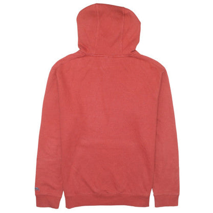 Lonsdale Men’s Red Pullover Hoodie L Logo Sports Fleece Sweatshirt