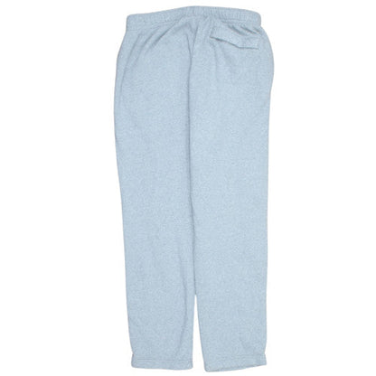 Nike Men’s Grey Fleece Sweatpants L Regular Fit Casual Trousers