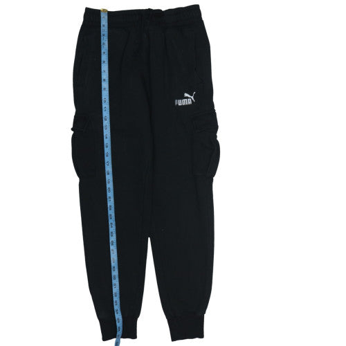 Puma Men's Black Cargo Jogger Trousers Size S
