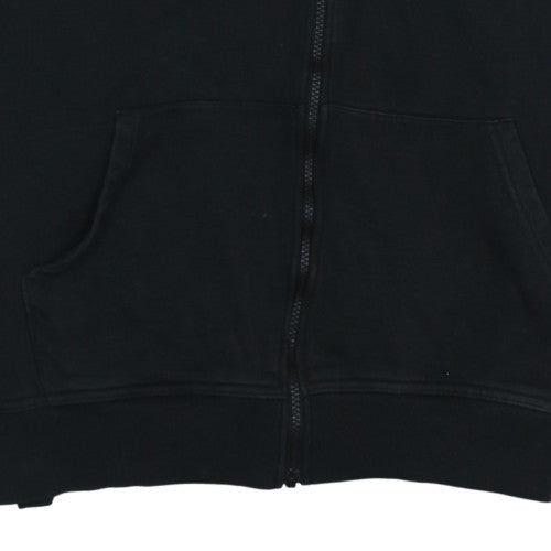 Gymshark Men's Black Full Zip Hoodie Size L Regular Fit