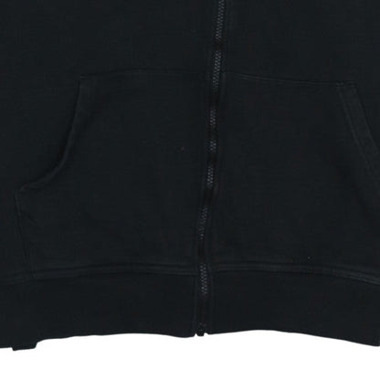 Gymshark Men's Black Full Zip Hoodie Size L Regular Fit