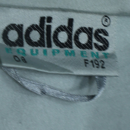 Adidas Men's Grey Track Jacket L Colourblock Retro Sports Zip Top