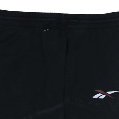 Reebok Men's Black XL Jogger Sweatpants with Logo Detail