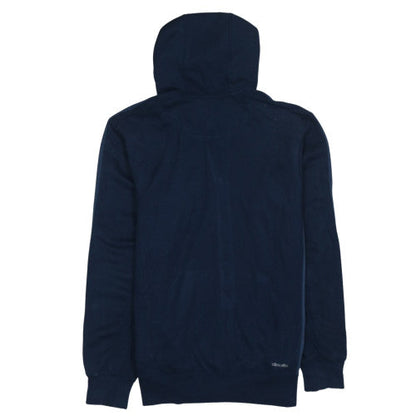 Adidas Men's Blue Full Zip Hooded Sweatshirt Size S