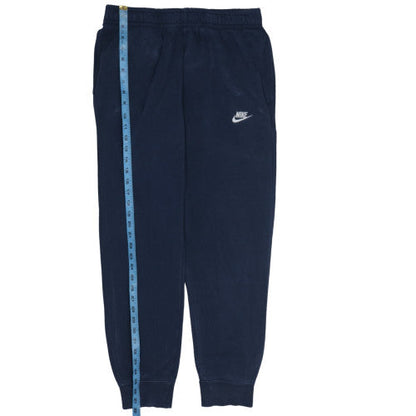Nike Men's Navy Blue Jogger Sweatpants M Cotton Blend