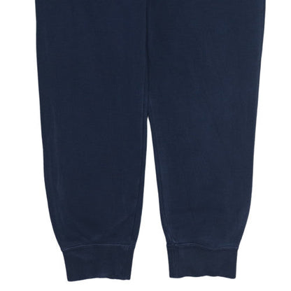 Nike Men's Navy Blue Jogger Sweatpants M Cotton Blend