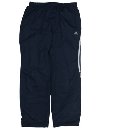 Adidas Men's Blue Track Pants M Regular Fit Activewear Trousers