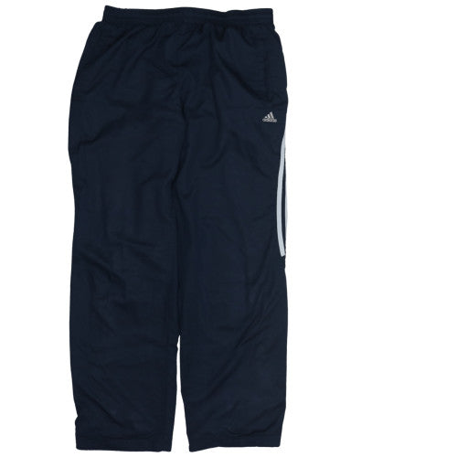 Adidas Men's Blue Track Pants M Regular Fit Activewear Trousers
