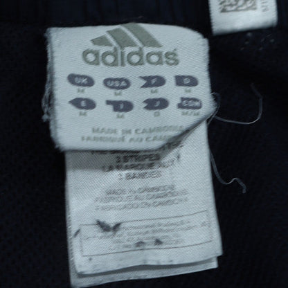 Adidas Men's Blue Track Pants M Regular Fit Activewear Trousers