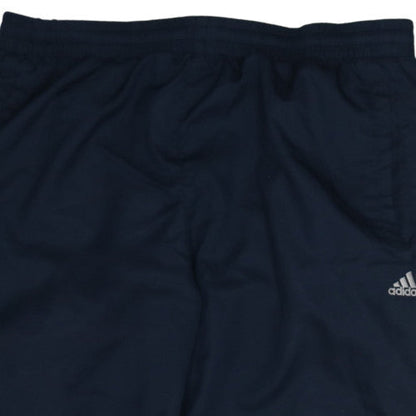 Adidas Men's Blue Track Pants M Regular Fit Activewear Trousers