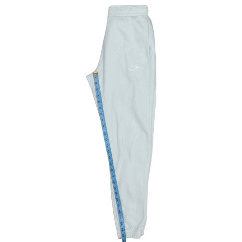 Nike Women’s White Fleece Jogger Trousers XS Regular Fit