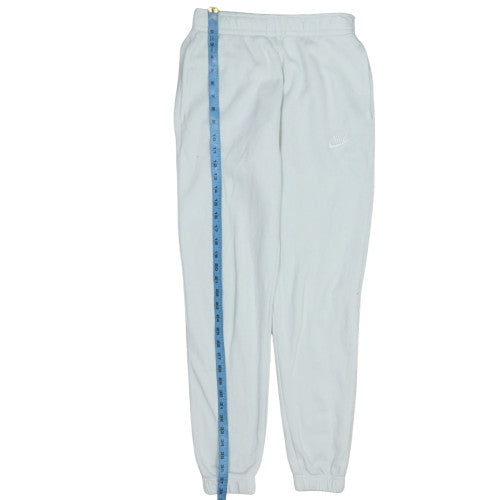 Nike Women’s White Fleece Jogger Trousers XS Regular Fit