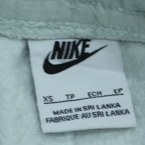Nike Women’s White Fleece Jogger Trousers XS Regular Fit