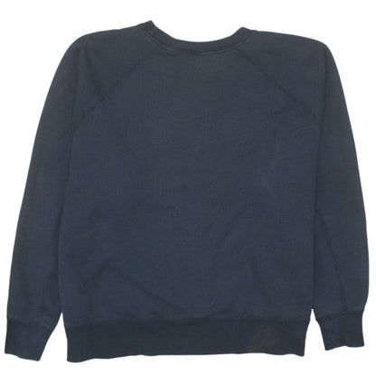 Nike Women Black XXL Pullover Sweatshirt Crew Neck Embroidered Logo