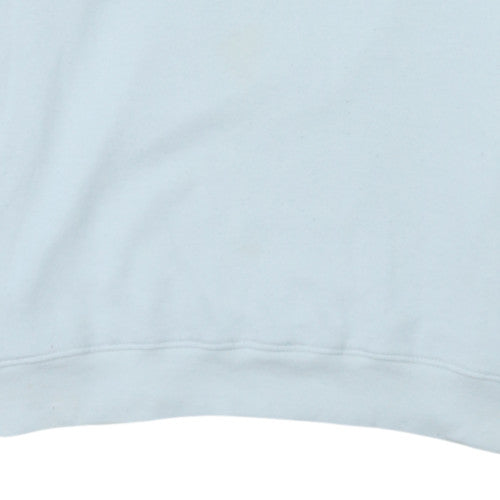 Levi's Women's White Logo Pullover Sweatshirt Size L
