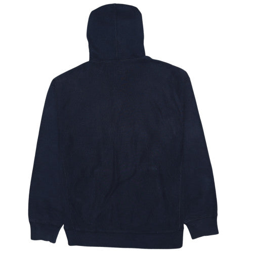 GAP Men’s Navy Blue Pullover Hoodie Small Logo Fleece Sweatshirt