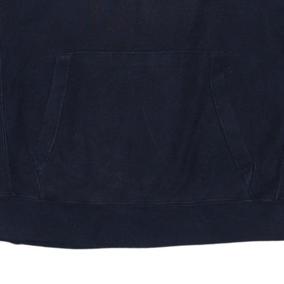 GAP Men’s Navy Blue Pullover Hoodie Small Logo Fleece Sweatshirt