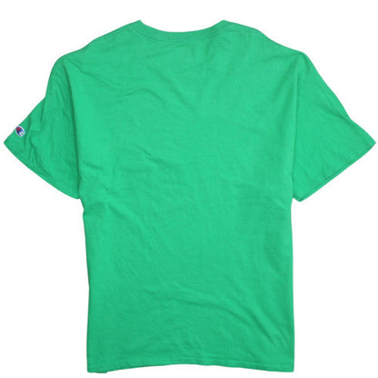 Champion Men's Green University of Notre Dame Crew Neck T-Shirt XL