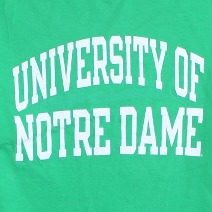 Champion Men's Green University of Notre Dame Crew Neck T-Shirt XL