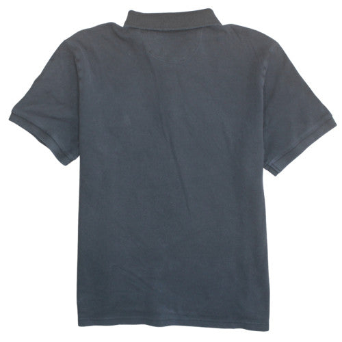 Chaps Men's Black Cotton Short Sleeve Polo Shirt XL