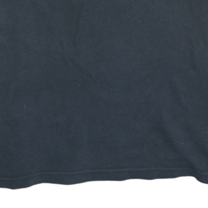 Chaps Men's Black Cotton Short Sleeve Polo Shirt XL
