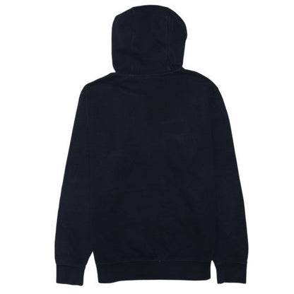 Nike Womens Black Medium Pullover Hoodie with Logo Print