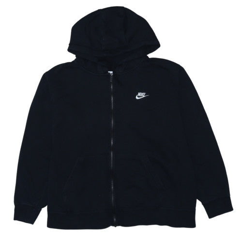 Nike Men's Black 3XL Full Zip Hoodie Fleece Sportswear