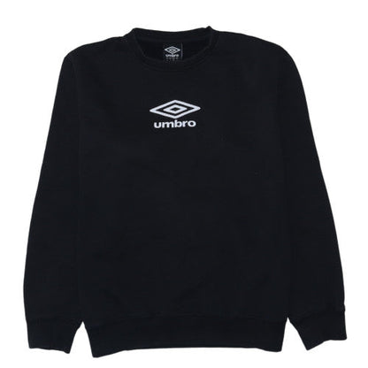Umbro Men's Black Crew Neck Pullover Sweatshirt Size L