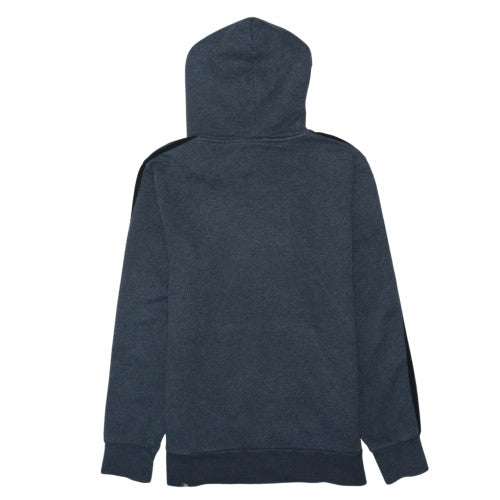 Adidas Men's Blue Pullover Hoodie Size M Fleece Sportswear