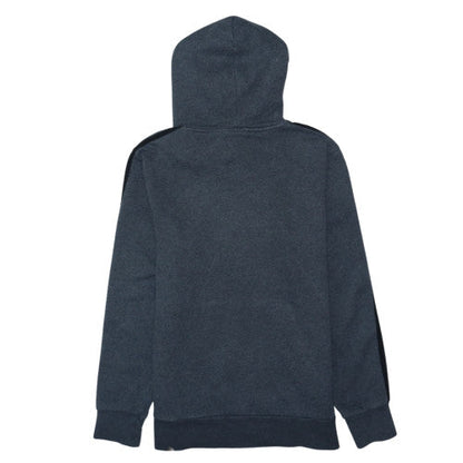 Adidas Men's Blue Pullover Hoodie Size M Fleece Sportswear