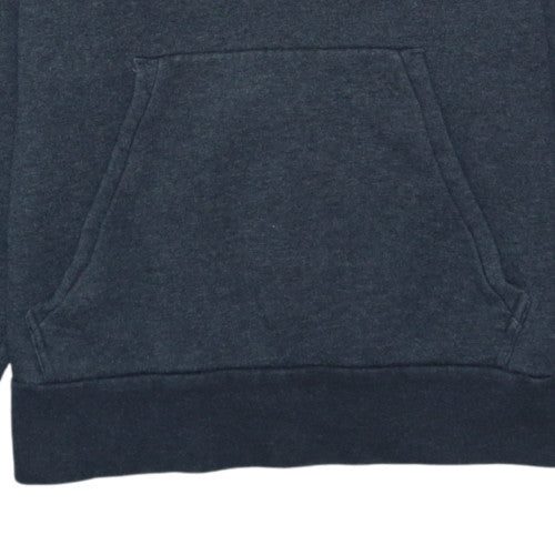 Adidas Men's Blue Pullover Hoodie Size M Fleece Sportswear