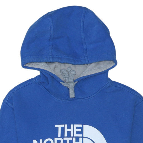 The North Face Mens Blue Pullover Hoodie Small Regular Fit