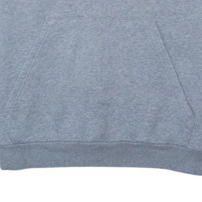 Adidas Men's Grey Pullover Hoodie Size L Regular Fit Fleece