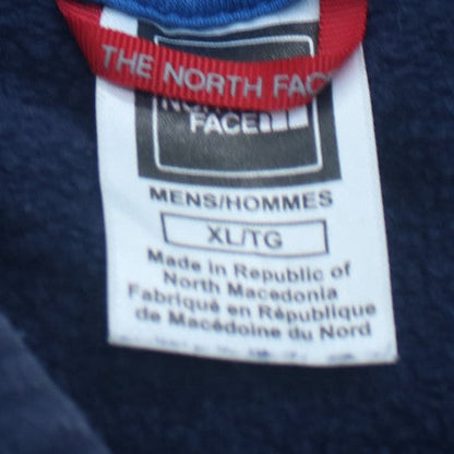 The North Face Men's Blue Pullover Hoodie XL Cotton Outdoor