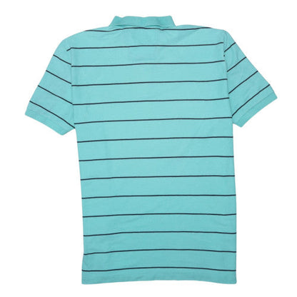 Nautica Men's Blue Striped Classic Fit Performance Polo XXL