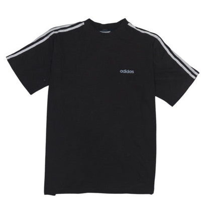 Adidas Men's Black XL Sports Jersey Cotton Crew Neck T-Shirt