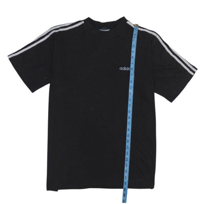 Adidas Men's Black XL Sports Jersey Cotton Crew Neck T-Shirt