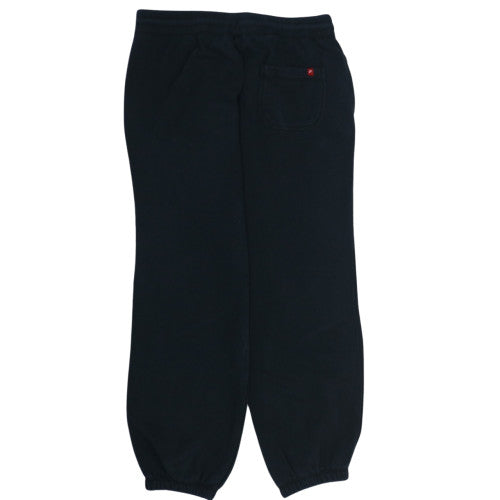 Nike Mens Black Fleece Sweatpants Regular Fit Sports Trousers M