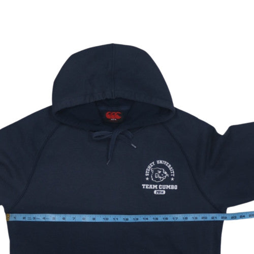 Canterbury Men's Blue Pullover Hoodie Team Cumbo M Rugby Sportswear
