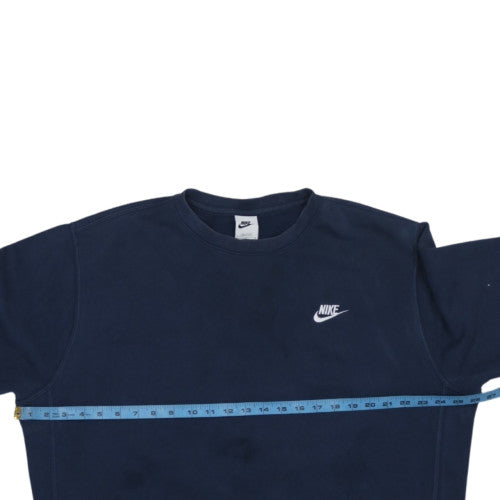Nike Men's Blue Crew Neck Pullover Sweatshirt L Regular Fit