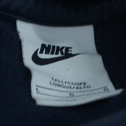 Nike Men's Blue Crew Neck Pullover Sweatshirt L Regular Fit