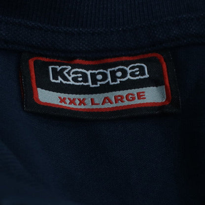 Kappa Men's Blue 3XL Polo Shirt 100% Cotton Regular Fit