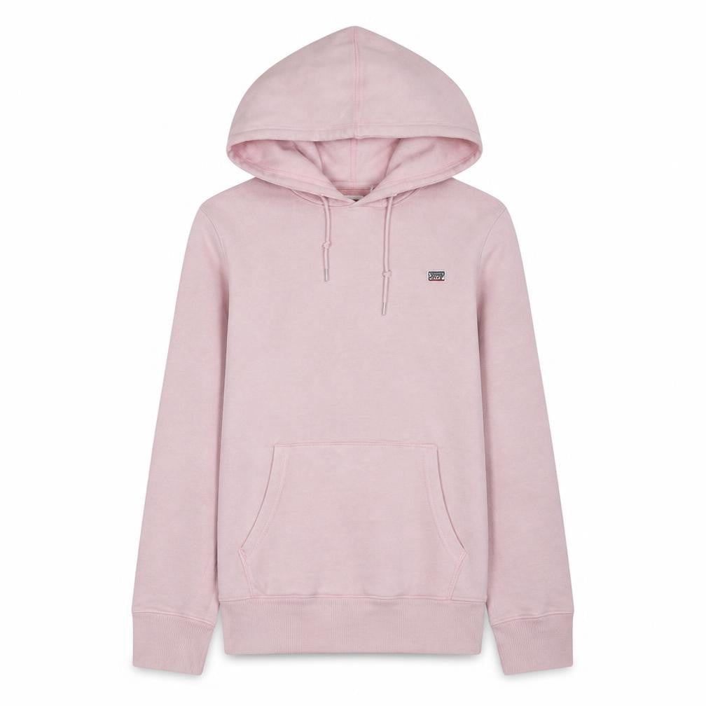 Levi's Women's Pink Pullover Hoodie Small Cotton Blend Casual
