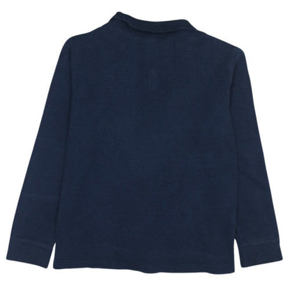 Ralph Lauren Men's Blue 1/2 Zip Cotton Sweatshirt Size M