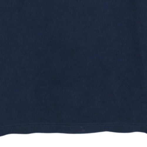 Ralph Lauren Men's Blue 1/2 Zip Cotton Sweatshirt Size M