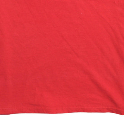 Majestic Men's Red Angels T-Shirt XL Sports Graphic Print
