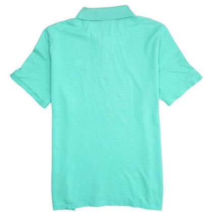 Nike Men's Green XL Cotton Short Sleeve Polo Shirt
