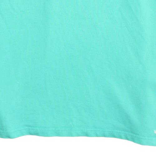 Nike Men's Green XL Cotton Short Sleeve Polo Shirt